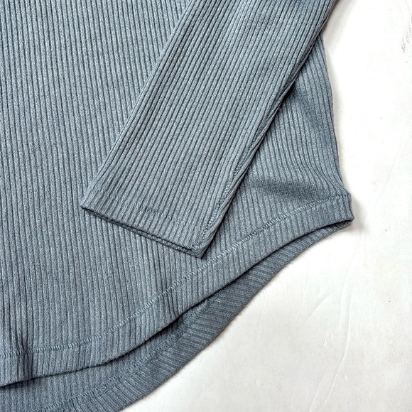 rag & bone Ribbed Drop Shoulder Top - Picture 13 of 14